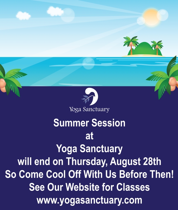 Yoga Sanctuary LLC summer session ending
